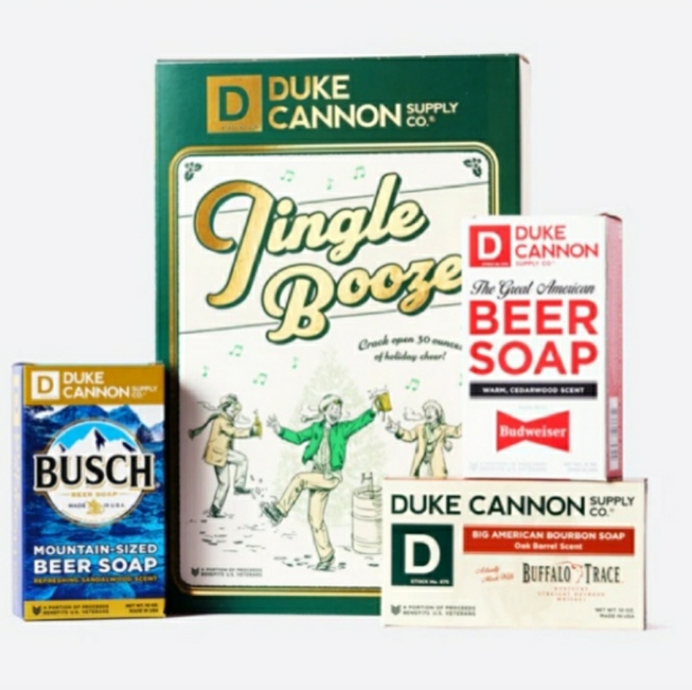 Duke Cannon Supply Co. Jingle Booze Gift Set.NEW!